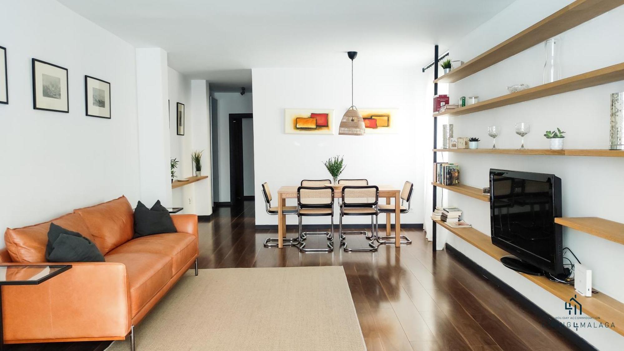 Апартаменты Living4Malaga Sun&Terrace Penthouse Экстерьер фото
